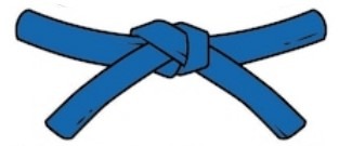 Embusen du kata heian yondan pour la ceinture bleue